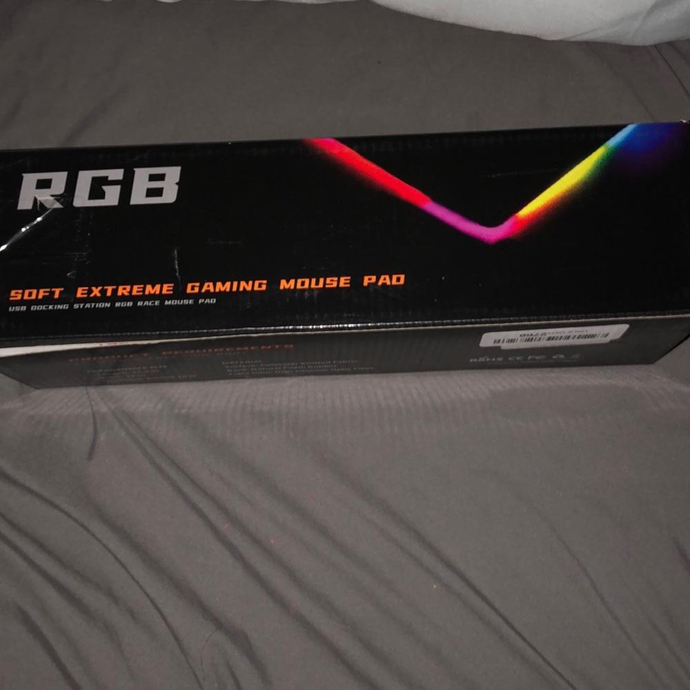 RGB Gaming Mouse Pad ( Blue )